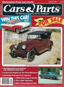 CARS & PARTS 1988 MAR - '17 MERCEDR SPORTING, V-16, V12 CLASSICS, '50 BEETLE